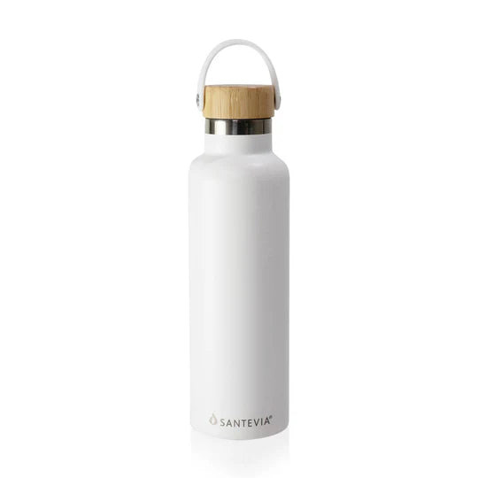Bouteille en acier inoxydable (blanche), 750 ml - Santevia Systems