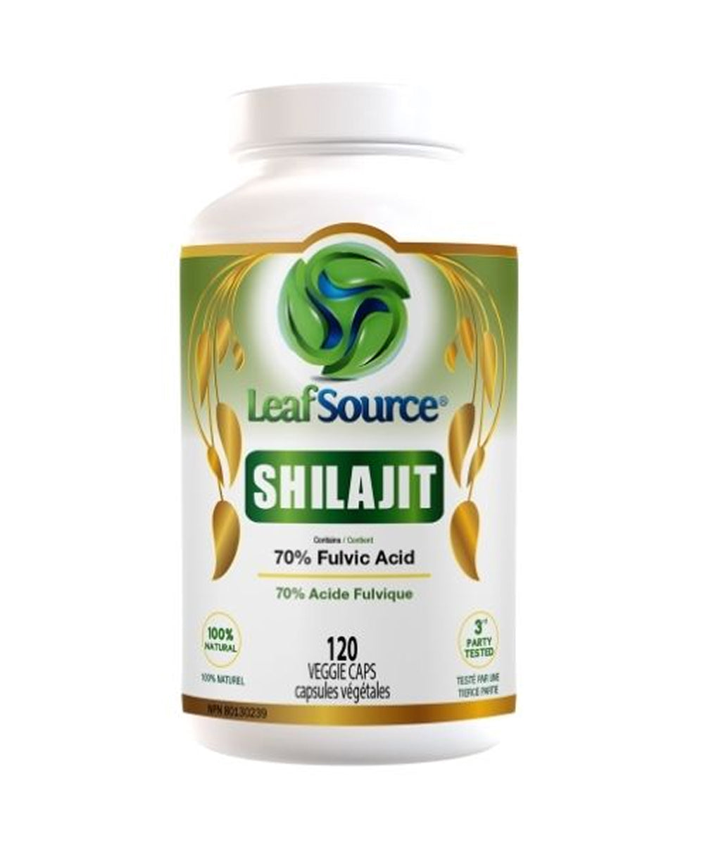 Shilajit W/Humic-Fulvic Acid Complex, 120s - LeafSource