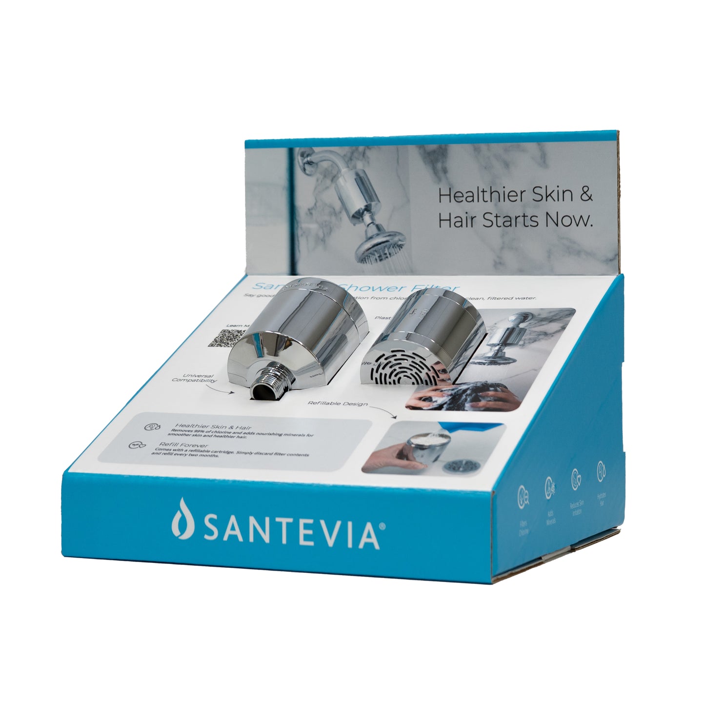 Shower Filter - Filter Media - 6-pack - Santevia Systems