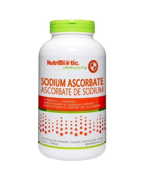 Sodium Ascorbate Powder, 454g - Nutribiotic
