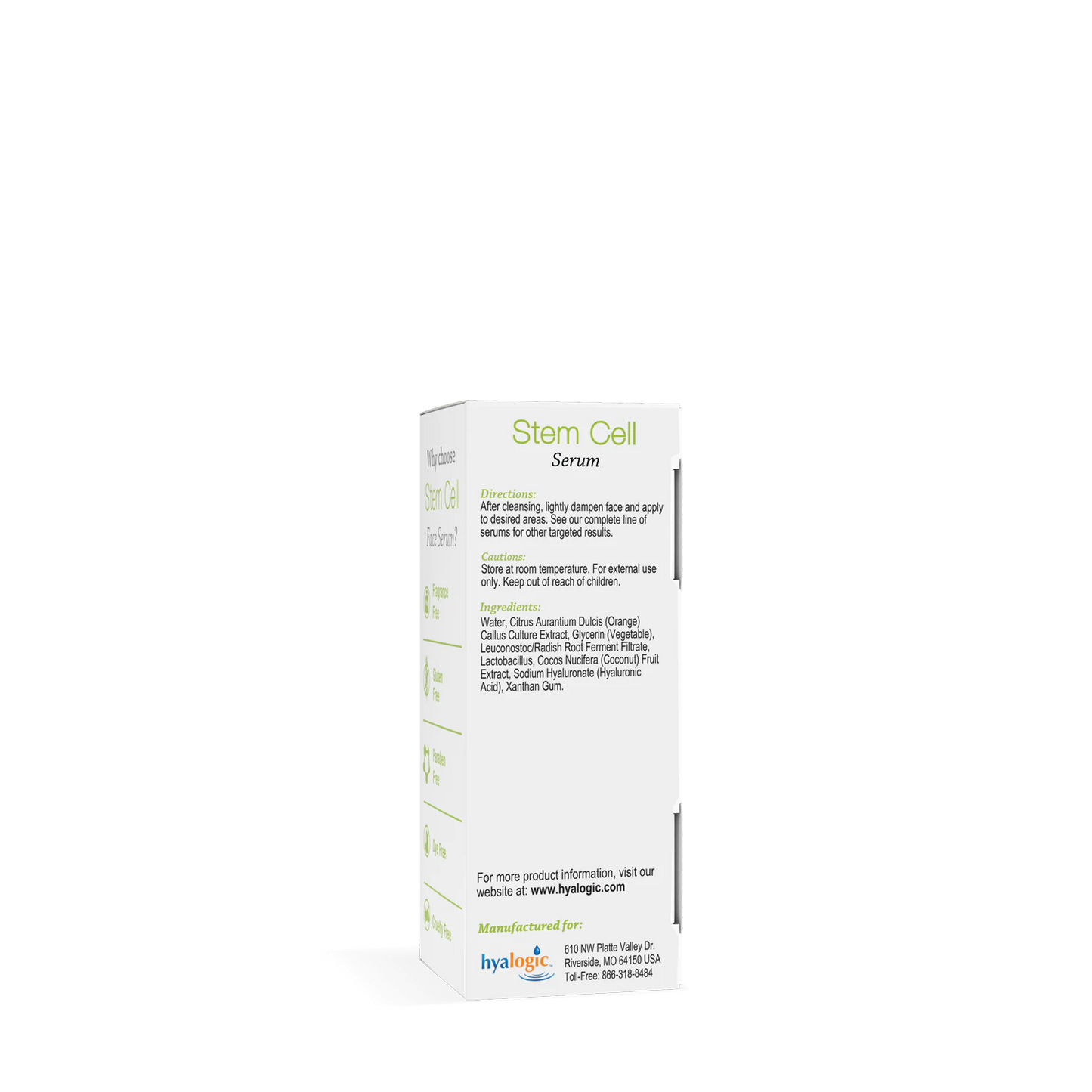 Hyalogic Stem Cell Face Serum, 13.5ml