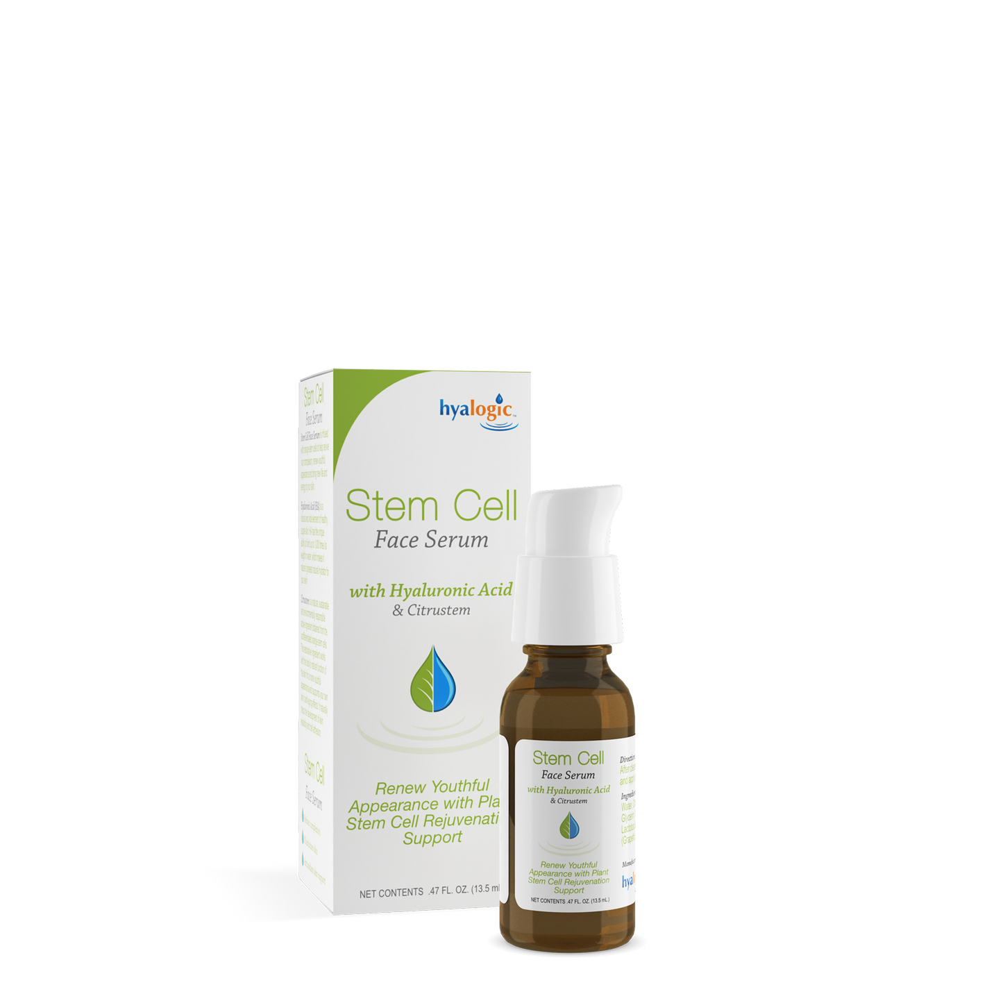 Hyalogic Stem Cell Face Serum, 13.5ml