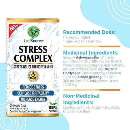 Stress Complex, 60s - LeafSource