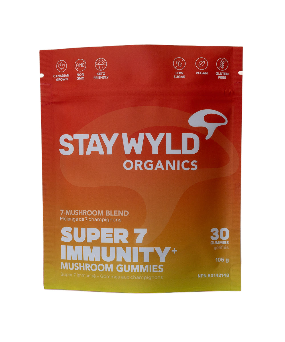 Super 7 Immunity+Gummy, 30s - Stay Wyld Organics Ltd