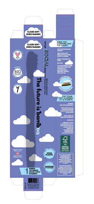 Cloud Brush 6/Box - The Future Is Bamboo