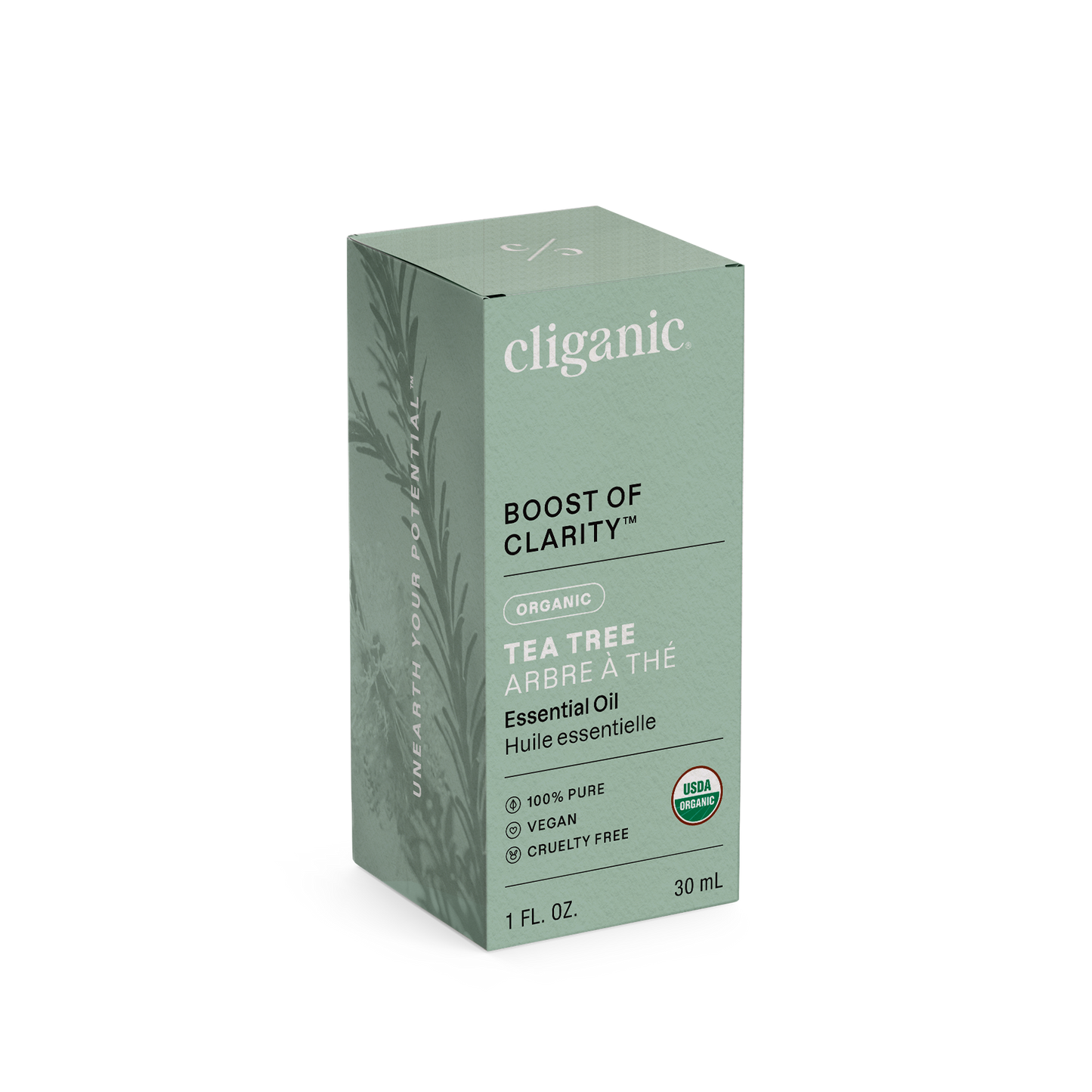 Organic Tea Tree Oil, 10ml - Cliganic