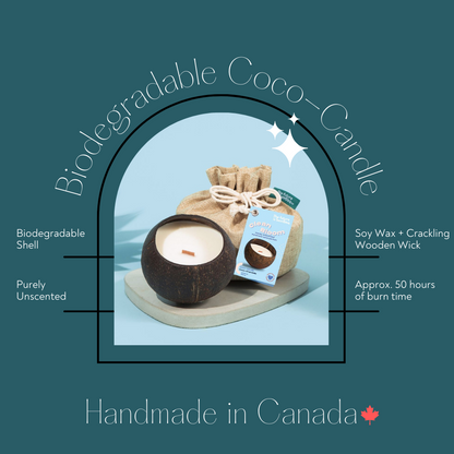 Clean Bloom Coco Candle - The Future Is Bamboo