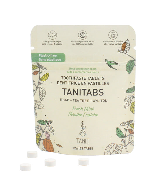 Toothpste Tab., Frsh Mint, 62tab Pch - Tanit