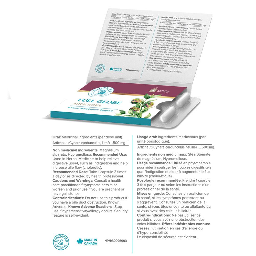 Full Globe Artichoke,10-pack blister, 12pck/display - Sloth Medical