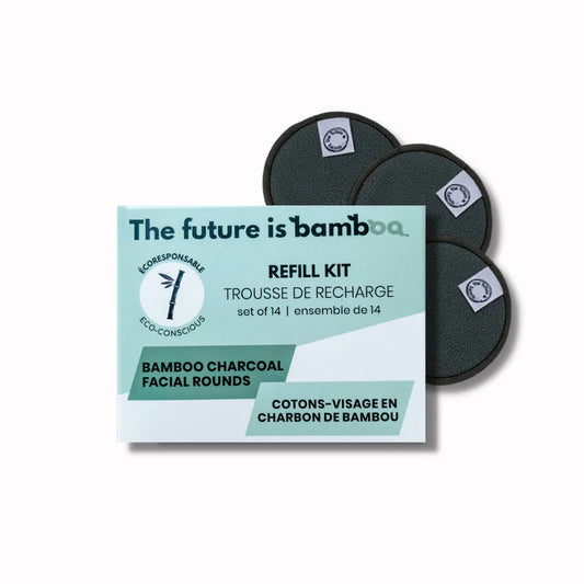 Charcoal Facial Rounds Refill  - The Future Is Bamboo