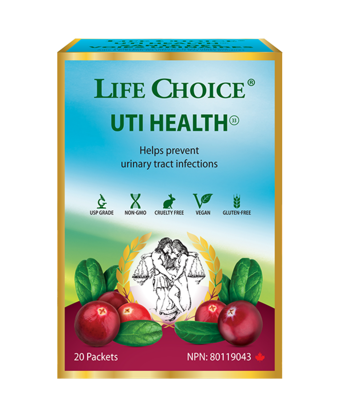 UTI Health, 20 pack - Life Choice