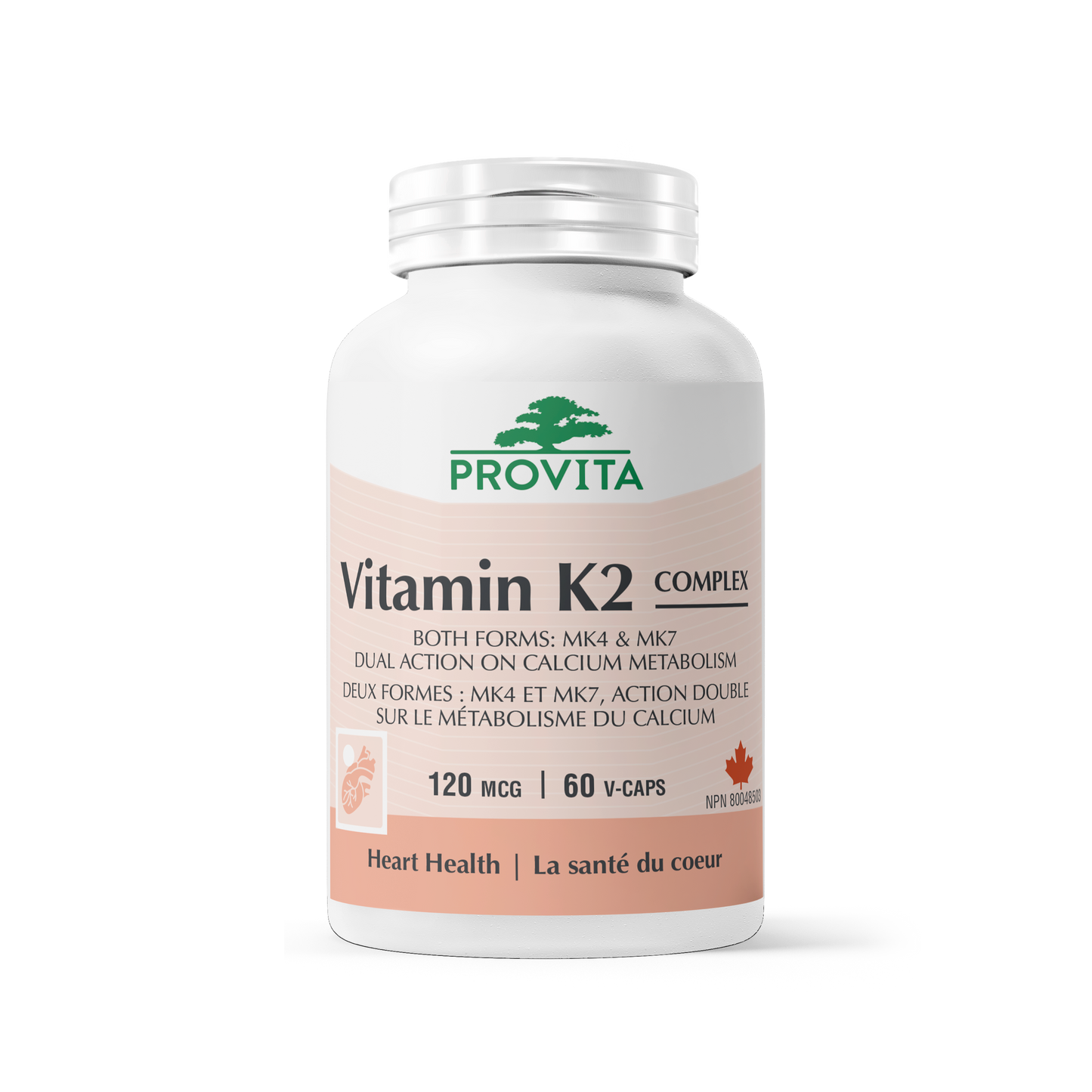 Vitamine K2 Forte 60 gélules - Provita Pro