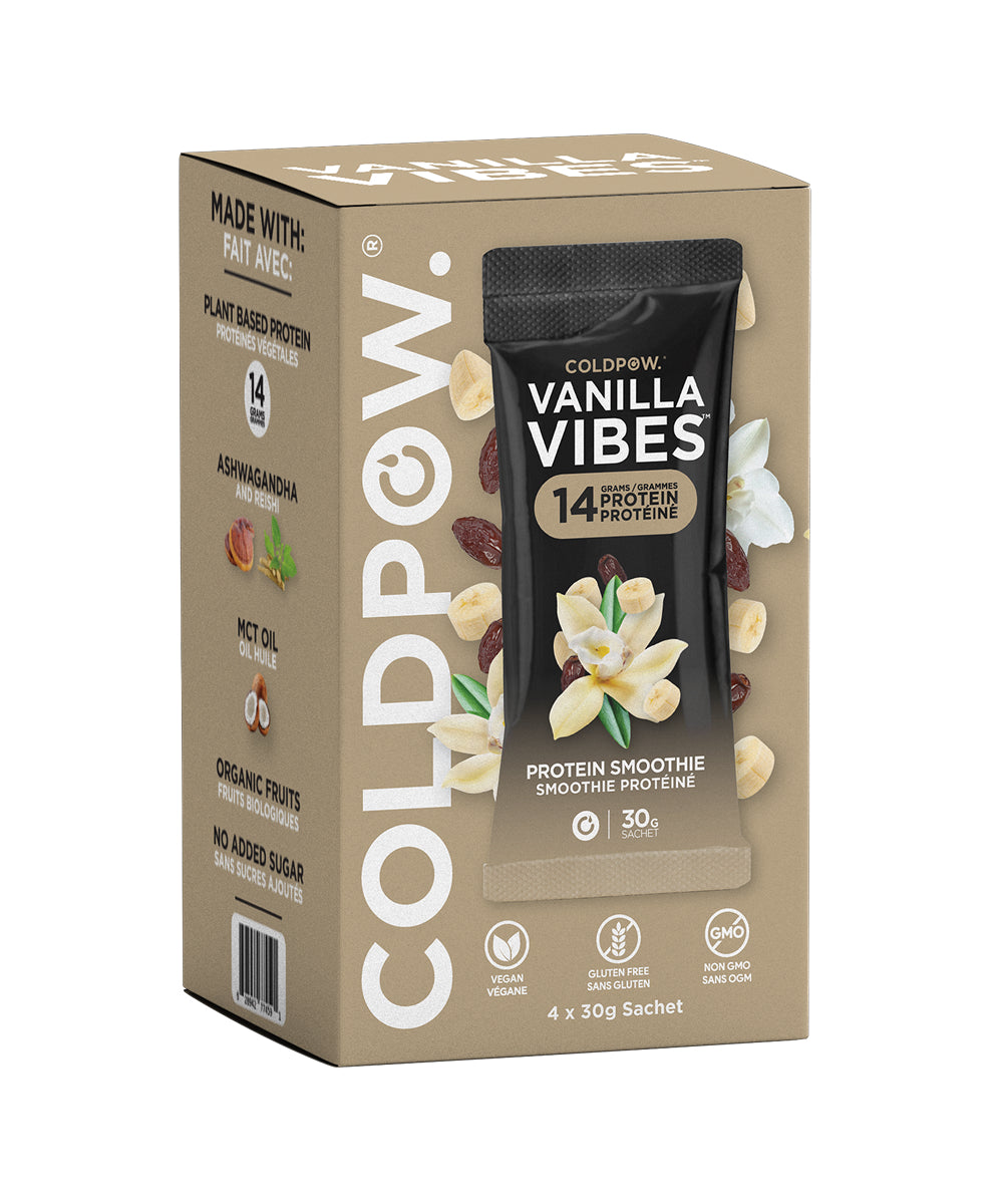 Vanilla Vibes, 35g x4 - Coldpow Drinks