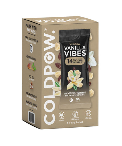Vanilla Vibes, 35g x4 - Coldpow Drinks