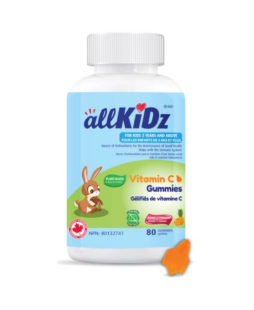 AllKiDz Vitamin C Gummies, 80s - allKiDz