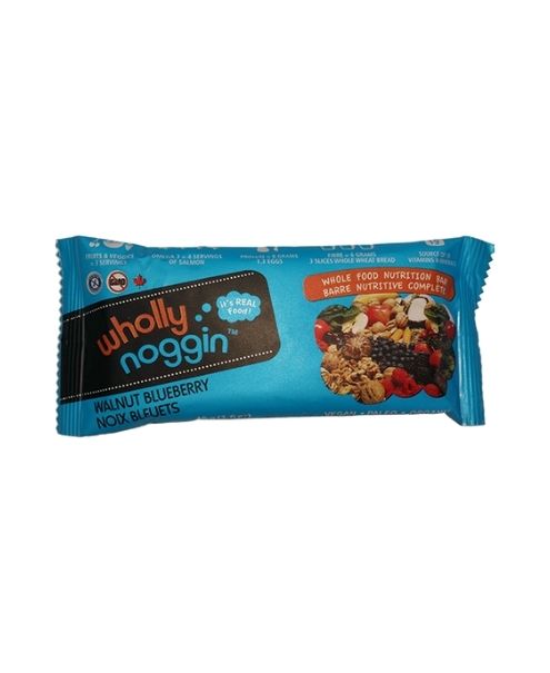 Walnut Blueberry 45g 12/Box - Wholly Noggin Foods Ltd