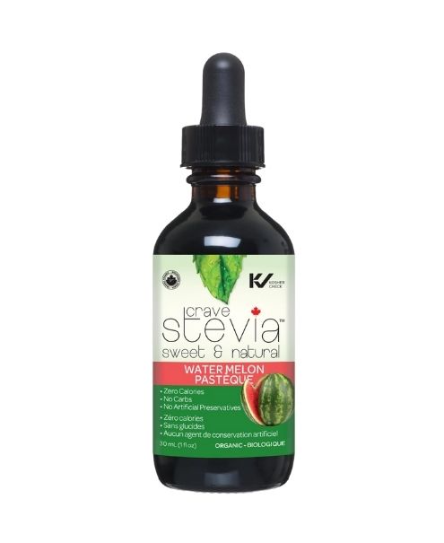 Crave Stevia, Liquid Drops, Watermelon, 30ml