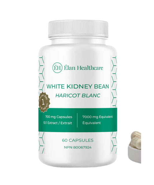 White Kidney Bean, 60 caps - Elan Healthcare