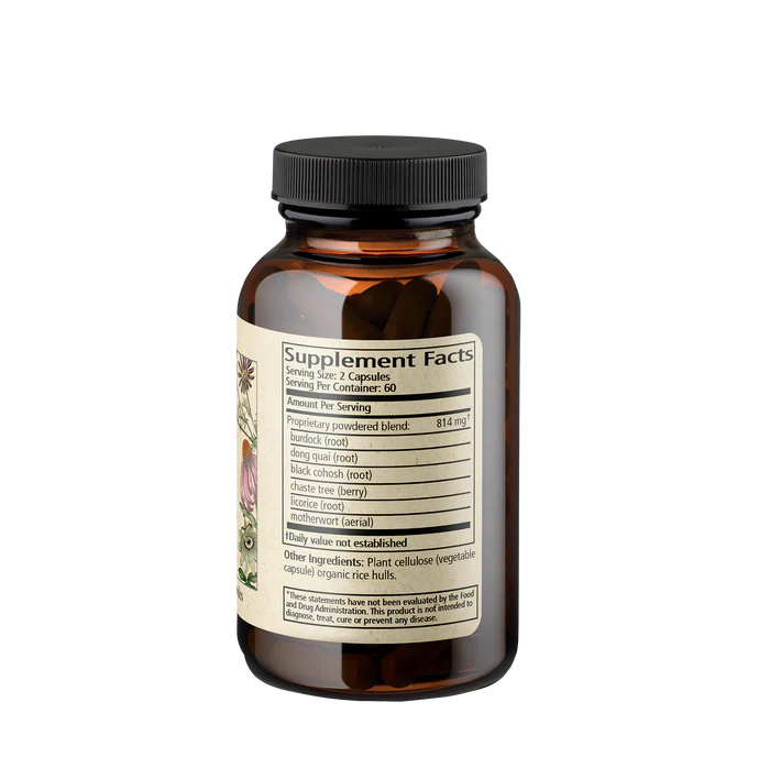 Women's Menocaps, 120's - Wise Woman Herbals