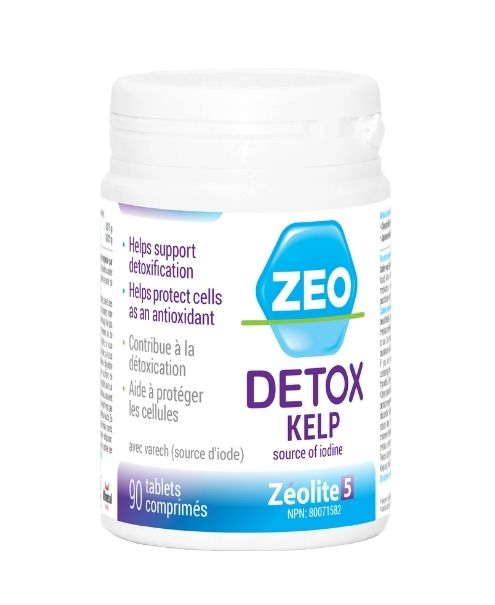 ZeoDetox, Kelp, 90tabs - Mineral Medix