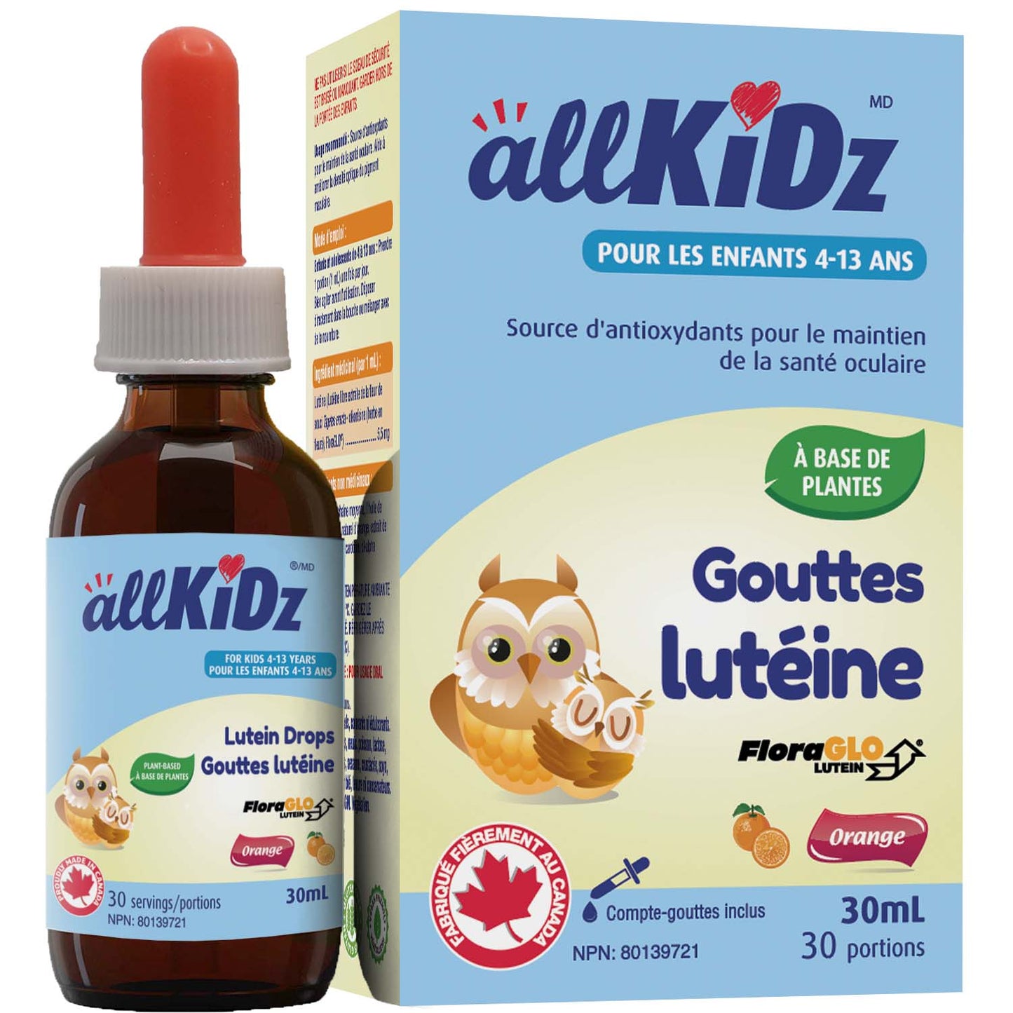 Lutein Drops, 30ml - allKiDz