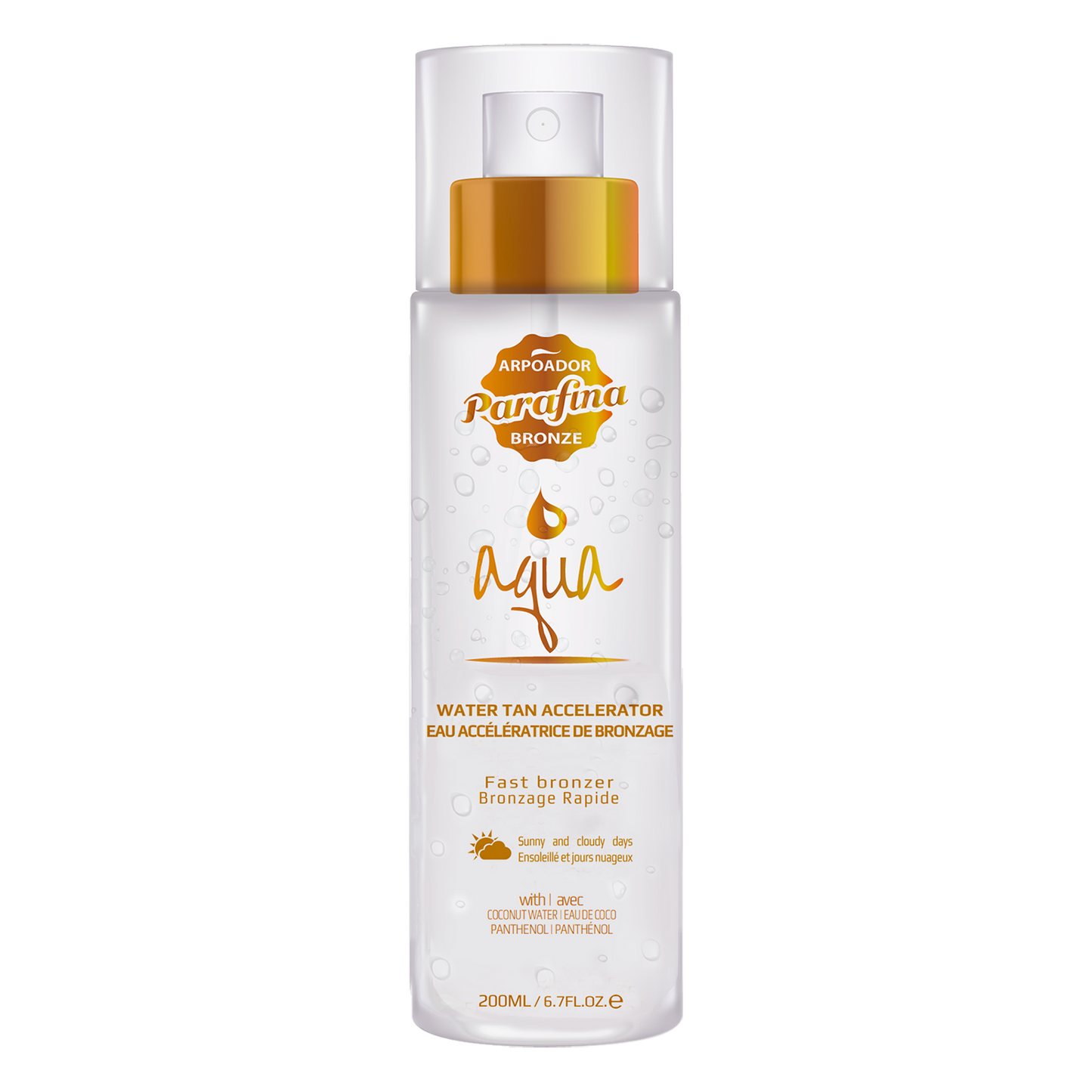 AQUA Accelerator water  200 ml - Parafina Bronze