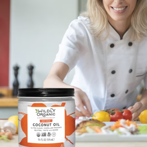 Coconut Oil Refined, 828ml - Wildly Organic