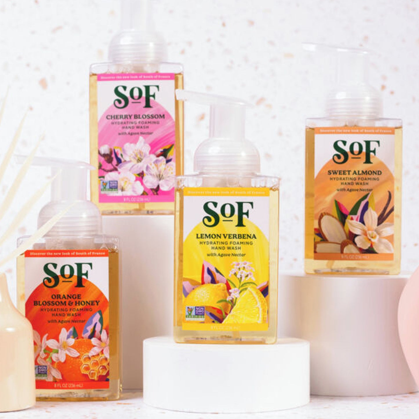 Foaming Handwash Almond, 236 ml - South Of France
