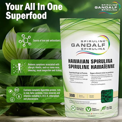Hawaiian Spirulina, 150g powder - Gandalf