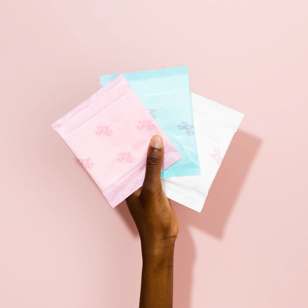Here We Flo Pads Ultra-Long, with Wings, 10 Pads