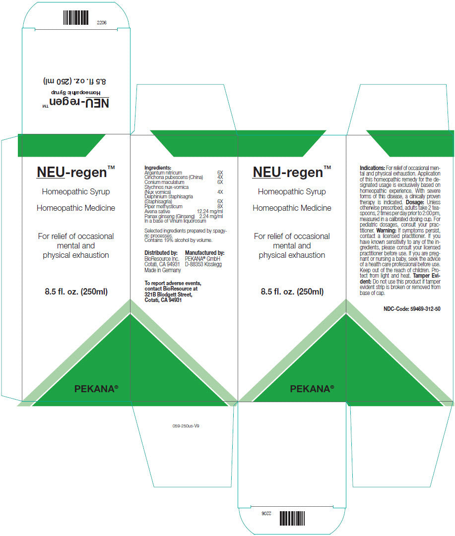 Sirop Neu-regen, 250ml - Pekana
