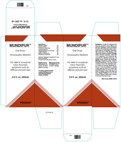 Mundipur, 250 ml - Pekana