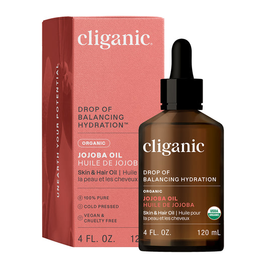 Organic Jojoba Oil, 120ml - Cliganic