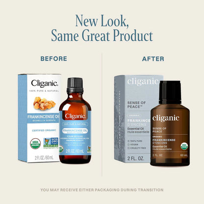 Organic Frankincense Oil, 10ml - Cliganic