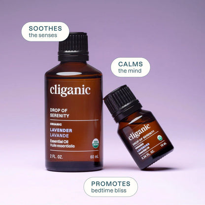 Organic Lavender Oil, 10ml - Cliganic