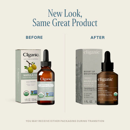 Organic Marula Oil, 30ml - Cliganic