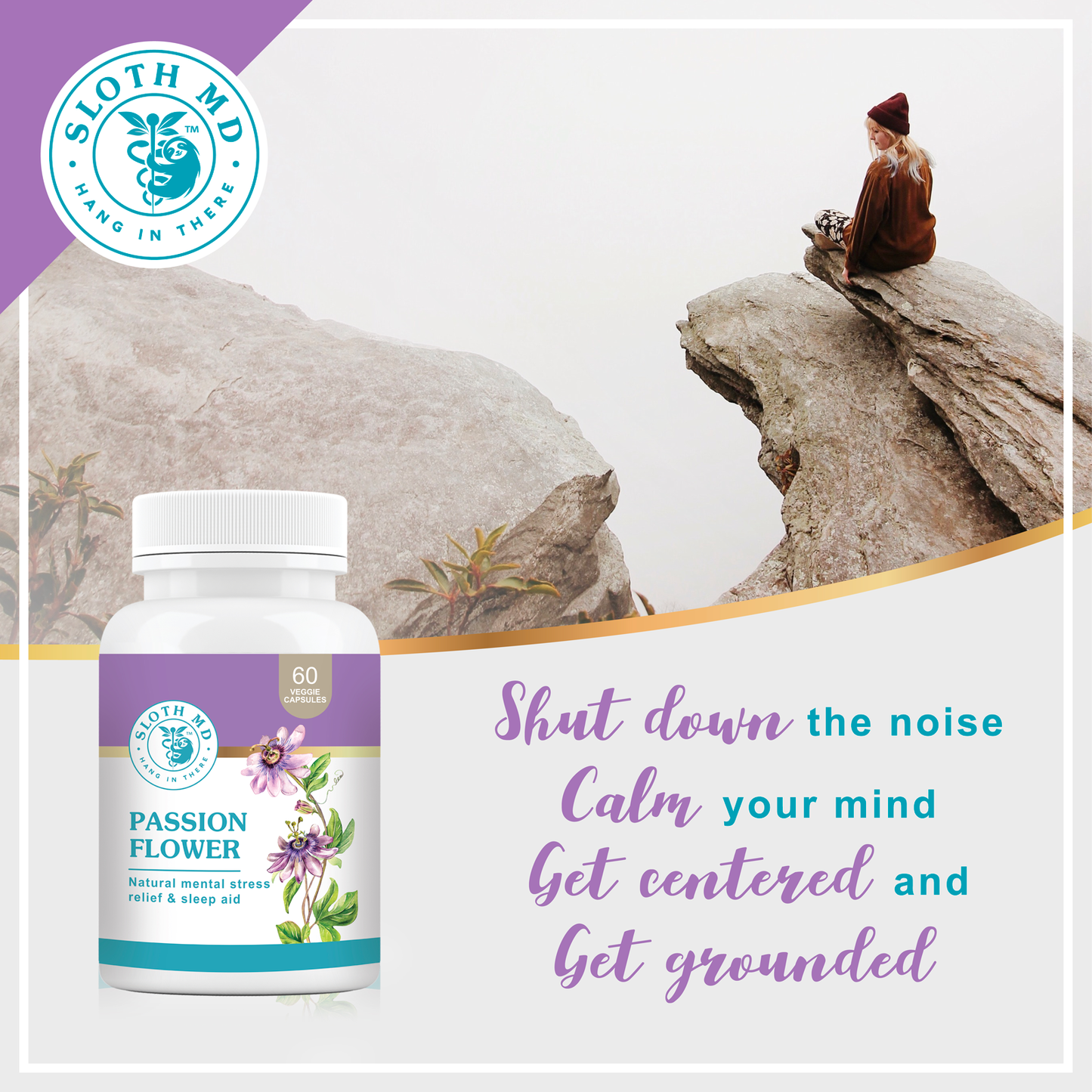 Passion Flower, 60's - Sloth Medical