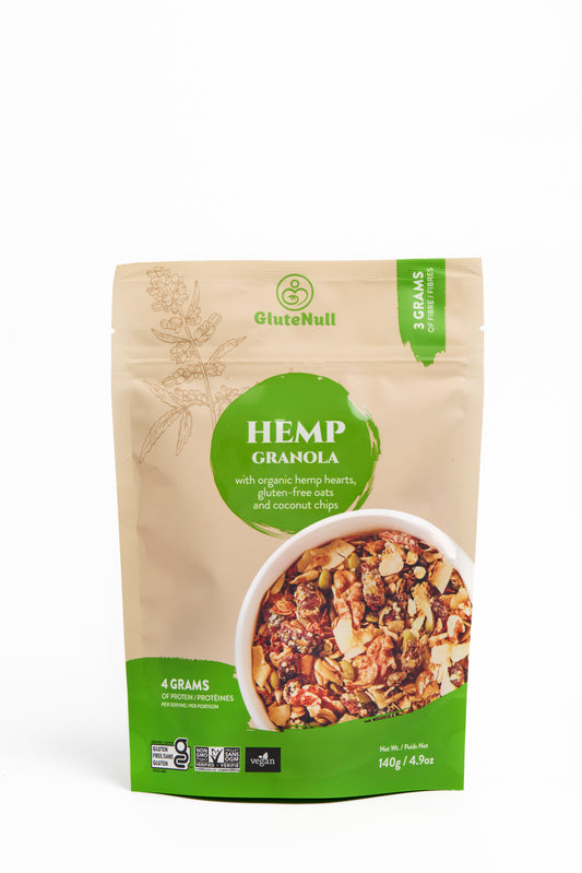 Hemp Granola (Small),140g - Glutenull