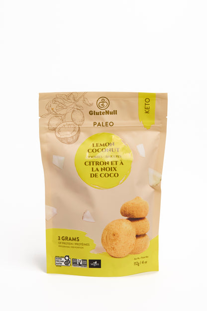 Keto Lemon Coconut (Small),112g - Glutenull