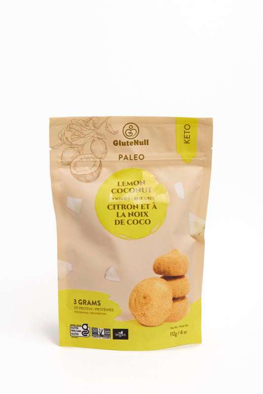 Keto Lemon Coconut (Small),112g - Glutenull