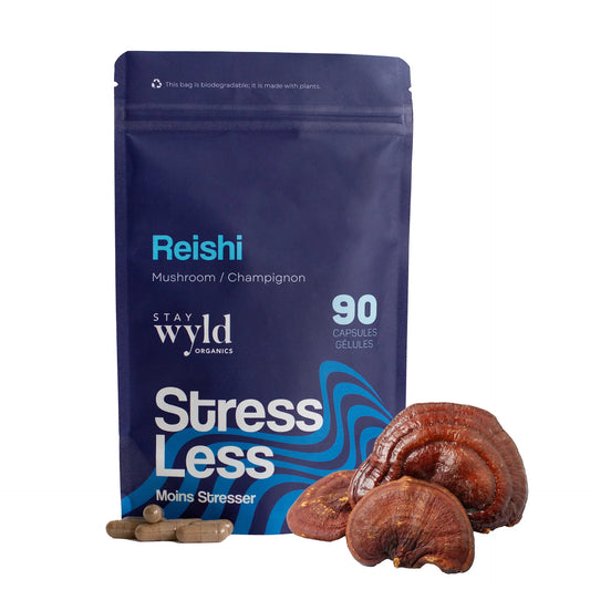 Reishi, 90 caps - Stay Wyld Organics Ltd