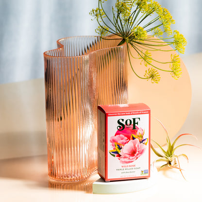 Natural Soap Wild Rose, 170 g - South Of France