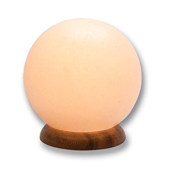 Heartfeltliving Himalayan Salt Lamp Globe White